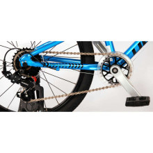 Bērnu velosipēds Volare Dynamic 20 Blue - 2 Hand brakes - 7 Gears - Prime Collection (Rata izmērs: 20)