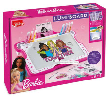 Ikonka Art.KX3554 Barbie illuminated creative board