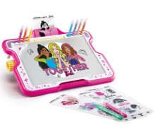 Ikonka Art.KX3554 Barbie illuminated creative board