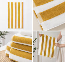 Bebe Basic Cotton Baby Towel Art.16882 Yellow Medvilninis rankšluostis 30x50 cm (100% medvilnė)