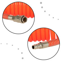 Ikonka Art.KX4725 Compressor spiral air hose 12mm 15m