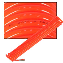 Ikonka Art.KX4725 Compressor spiral air hose 12mm 15m