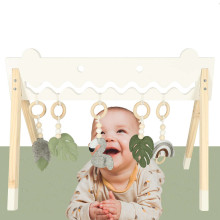 Ikonka Art.KX4884 Educational gymnastic stand for babies pendants