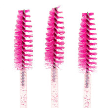 Ikonka Art.KX5037 Eyelash and eyebrow brush spiral 50pcs.