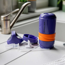 TOMMEE TIPPEE sporta pudele FLIPTOP 18 m.+, Purple, 447865