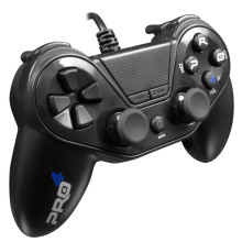 Subsonic Pro 4 Wired Controller for PS4 Black