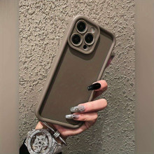 Home Company Phone Case Art.169267 Brown Силиконовый чехол для мобильного телефона -iPhone 15 Pro