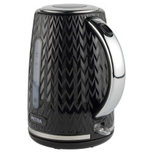 Petra PT3864BLKVDEEU10 Chevron Jug Kettle black