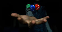 Toi Toys Cube Art.172205 Dice 1.6 cm, 1 pc.