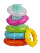 PLAYGRO rotaļlieta  piramīda -zobgrauzis Sort And Stack, 4088543