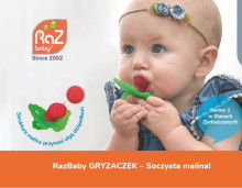 Red RaZberry Teether, RaZbaby