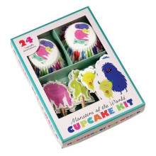 Monsters Of The World Cupcake Kit, Rex London