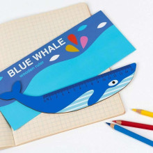 Wooden ruler, Blue Whale, Rex London