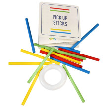 Wooden pick up sticks game in a tin, Rex London