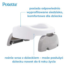 2in1 Potette Plus grey, Potette