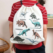 Prehistoric Land Drawstring Bag, Rex London