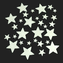 Box Of 30 Glow In The Dark Stars, Rex London