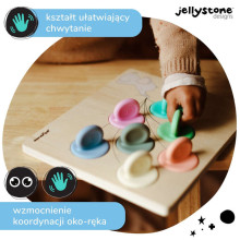 Balloon colour sorter, Rainbow Pastel, Jellystone Design