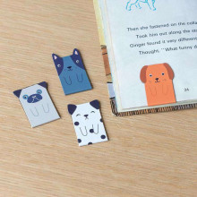 Magnetic Dog Bookmarks, Rex London