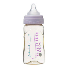 PPSU Baby Bottle, 240ml, Peony, b.box