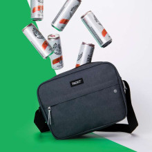 Zuma 15-Can Cooler Bag, Color - Charcoal, PACKIT