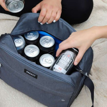 Zuma 15-Can Cooler Bag, Color - Charcoal, PACKIT