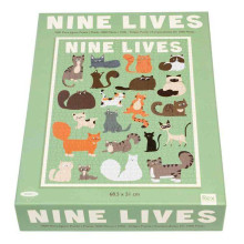 Nine Lives 1000 Piece Puzzle, Rex London