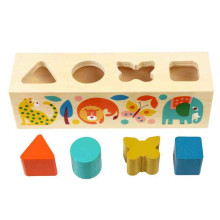 Wild Wonders Wooden Shape Sorter, Rex London