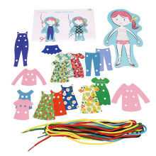 Learn To Stitch Dress-Up Dolly Kit, Rex London