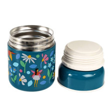 Fairies In The Garden Stainless Steel Food Flask, Rex London