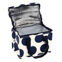 Navy On White Spotlight Lunch Bag, Rex London