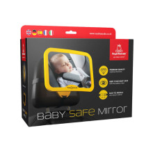 Baby Car Mirror Yellow, Royal Rascals