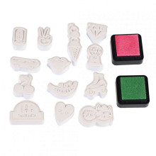 Top Banana Set Of Mini Stamps, Rex London