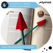 Pencil Topper, Red, Jellystone Design