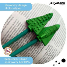 Pencil Topper, Green, Jellystone Design