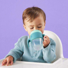b.box 360° cup for learning to drink for children - sippy training cup, emerald forest