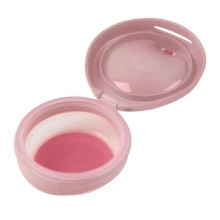 b.box fill+feed Silicone bowl with a lid for feeding babies and children blush