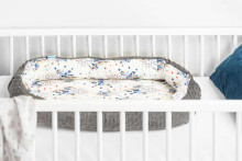 Baby nest Minky – dream catchers graphite