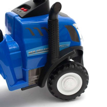 45784/658T RIDE-ON TOY TRACTOR WITH TRAILER BLUE