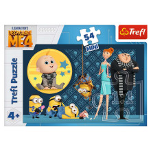 TREFL MINIONS Mini dėlionė, 54 det.