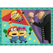 TREFL MINIONS Puzzle Set 4 in 1