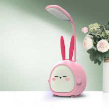 Galda lampa LED BUNNY LDL-104 pink