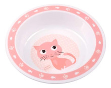 Plastmasas bļoda CUTE ANIMALS 4/412 pink