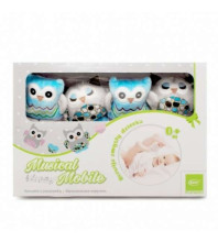 Karuselis OWLS pink 4BABY OP08*