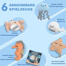 Suihuooo Baby Play Arch Ocean Shell Theme Play Mat Baby Art.17847