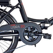 Elektriskais velosipēds Esperia 20 Folding Ecobike melns