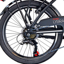 Elektriskais velosipēds Esperia 20 Folding Ecobike melns