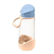 Sport spout 600 ml bottle, Feeling Peachy, b.box