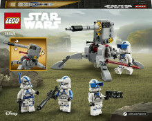 75345 LEGO® Star Wars™ 501. leģiona Clone Troopers™ kaujas komplekts