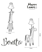 Bērnu lampa "Vienradzīte Bona"